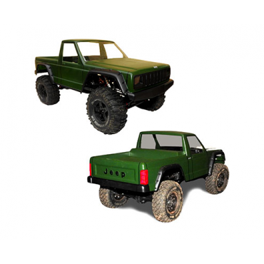 BOLHA TRANSPARENTE JEEP COMANCHE PICK UP PARA OFF ROAD MONSTERS OU CRAWLER LYNX LHP 1081 T